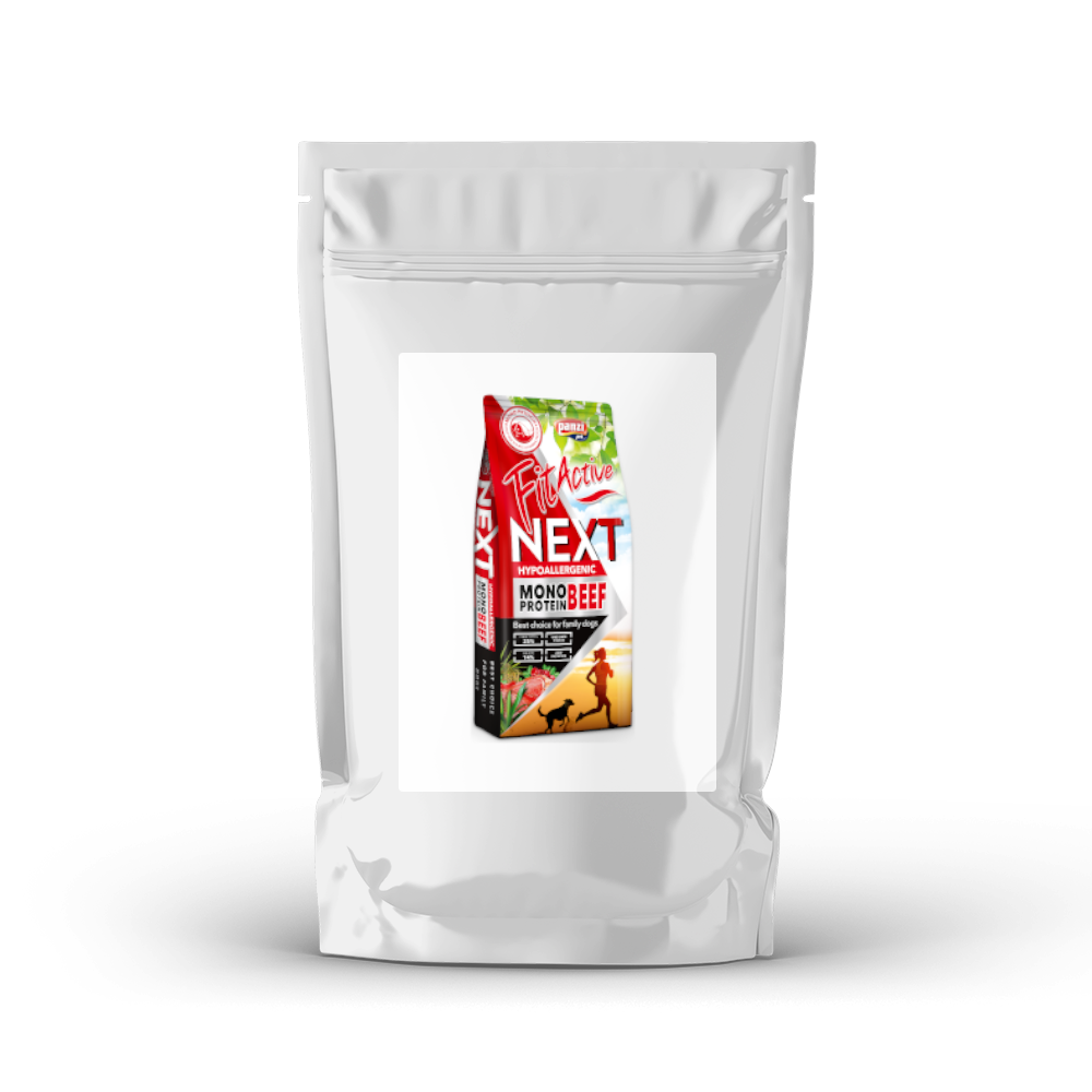 Fit Active Dog NEXT Hypoallergenic Mono Protein Wołowina 1kg Próbka Na Wagę