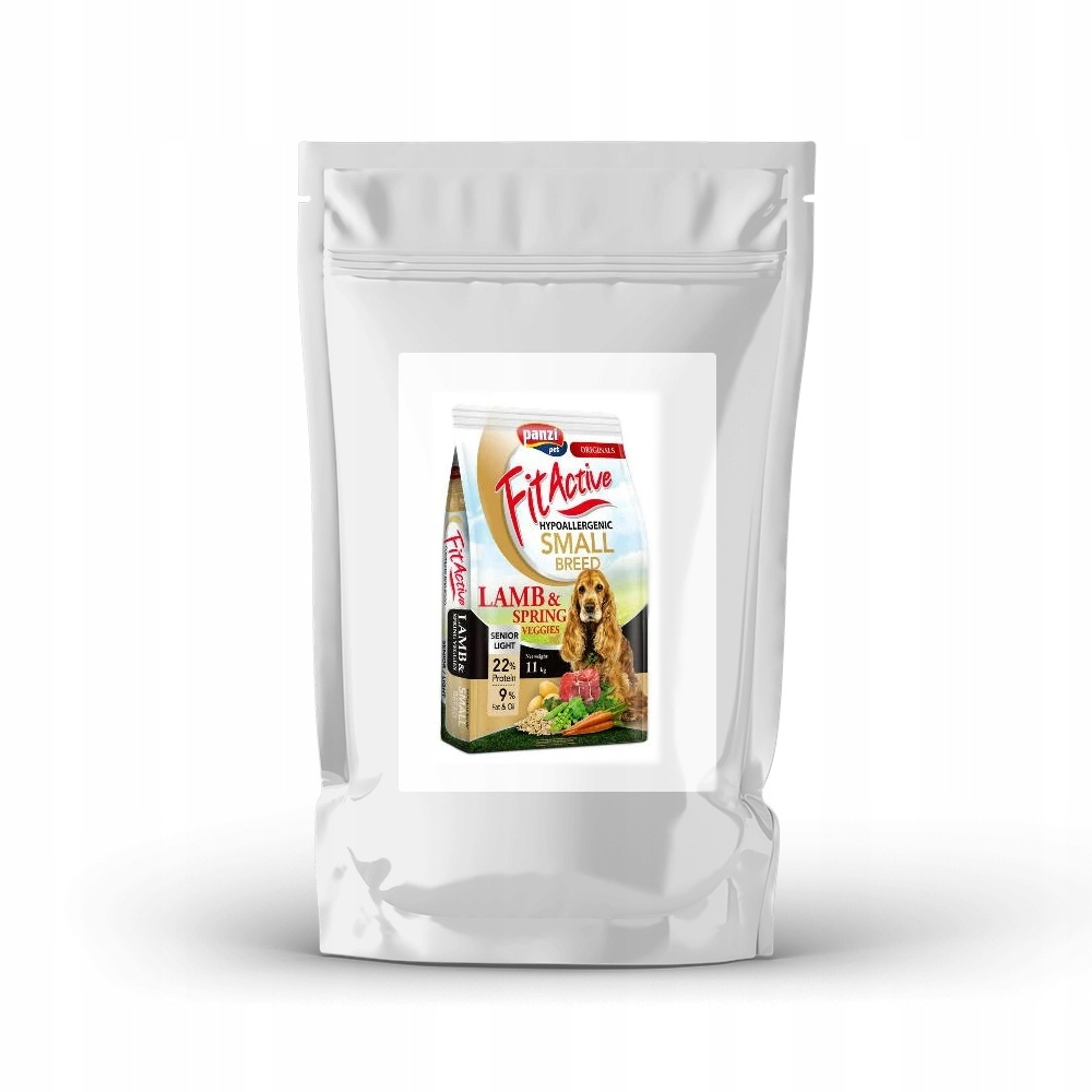 Fit Active Hypoallergenic Light Senior MONO Lamb 1 kg dla psów ras małych NA WAGĘ