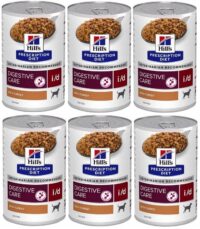 Hill’s Canine i/d Digestive Care Indyk 6×360 g PSY mokra dieta jelitowo żołądkowa