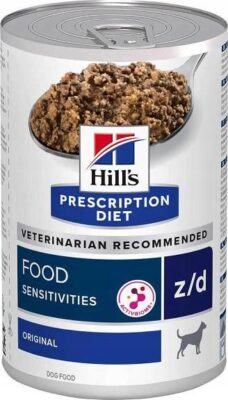 HILLS CANINE VET DIET Z/D FOOD SENSITIVITIES 370 g