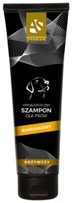 Hipoalergiczny szampon dla psów AS PREMIUM Odżywczy RUMIANKOWY 300 ml