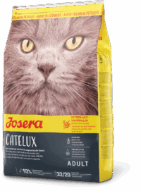 Josera CATELUX Kot Dorosły 10 kg  kaczka, drób karma sucha odkłaczająca