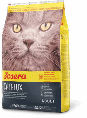 Josera CATELUX Kot Dorosły 10 kg  kaczka, drób karma sucha odkłaczająca
