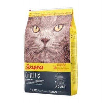 Josera CATELUX sucha karma Koty Dorosłe 2 kg kaczka, drób - odkłaczająca