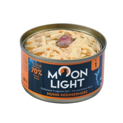 Moonlight Dinner nr 1 Kurczak i Serca Kurczaka 80g mokra karma dla kotów