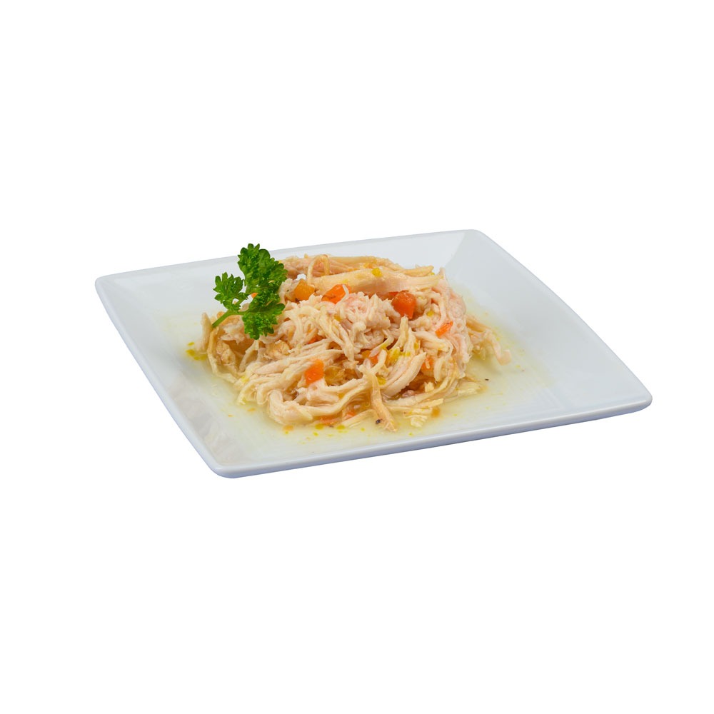 Moonlight Dinner nr 5 Kura Kałamarnica Warzywa 80g  mokra karma dla kotów detal