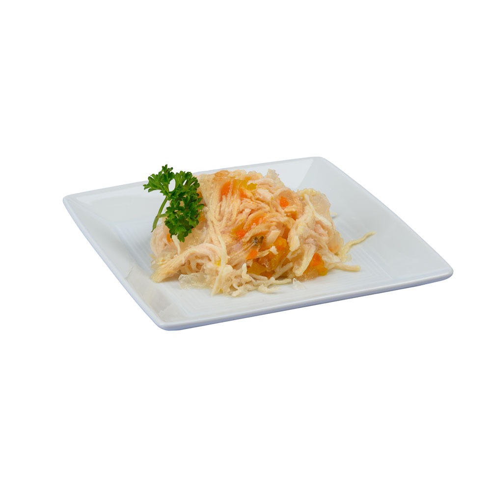 Moonlight Dinner nr 8 Kurczak z warzywami 80 g pyszna mokra karma dla kotów detal