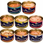 Moonlight Dinner puszki 8 x 80 g MIX ośmiu smaków, mokra karma dla kotów
