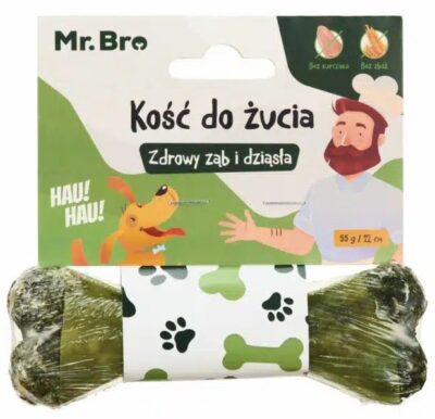 Mr. Bro Kość Dental Zdrowy Ząb i Dziąsła 12 cm Przysmak do żucia dla psa
