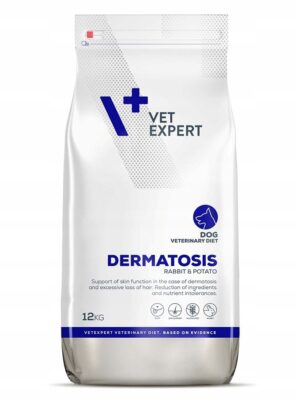 NA WAGĘ 4T Vet Expert Dog Dermatosis Rabbit 1 kg