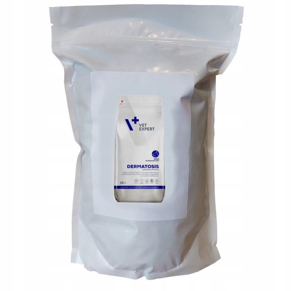 NA WAGĘ 4T VetExpert Dog Dermatosis Salmon 1 kg