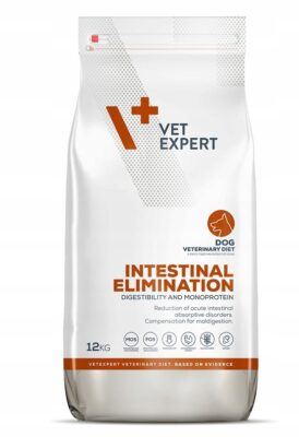 NA WAGĘ 4T VetExpert Dog Intestinal Elimination 1KG