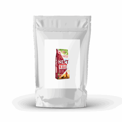 NA WAGĘ Fit Active Dog NEXT Hypoallergenic Adult 5 Reds Bezglutenowa 1 kg