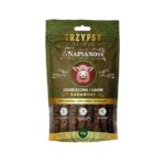 Naturalny Przysmak dla Psa Kabanosy Trzypsy Napsanosy 100% JAGNIĘCINA 80G