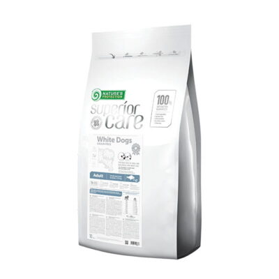 Nature Protect White Dogs White Fish Adult Small 10 kg - Szary