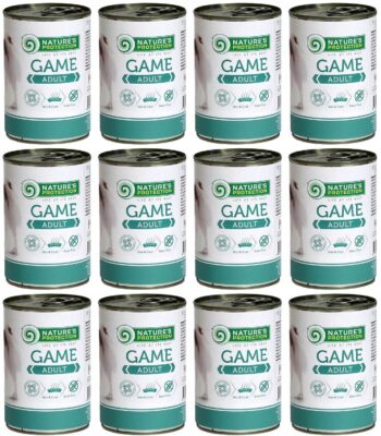 Nature's Protection Adult Game Dziczyzna 12 x 400 g