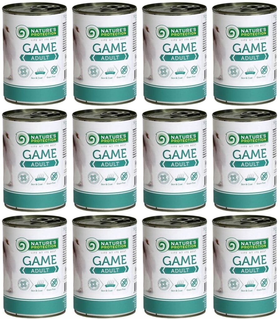 Nature's Protection Adult Game Dziczyzna 12 x 400 g