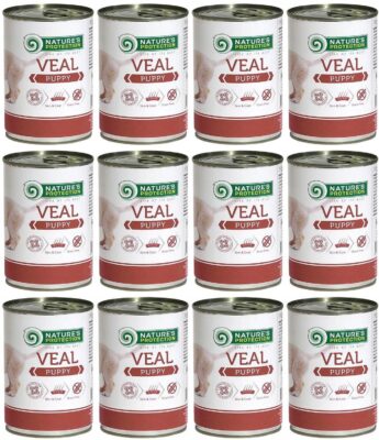 Nature's Protection Puppy Cielęcina 12 x 400 g