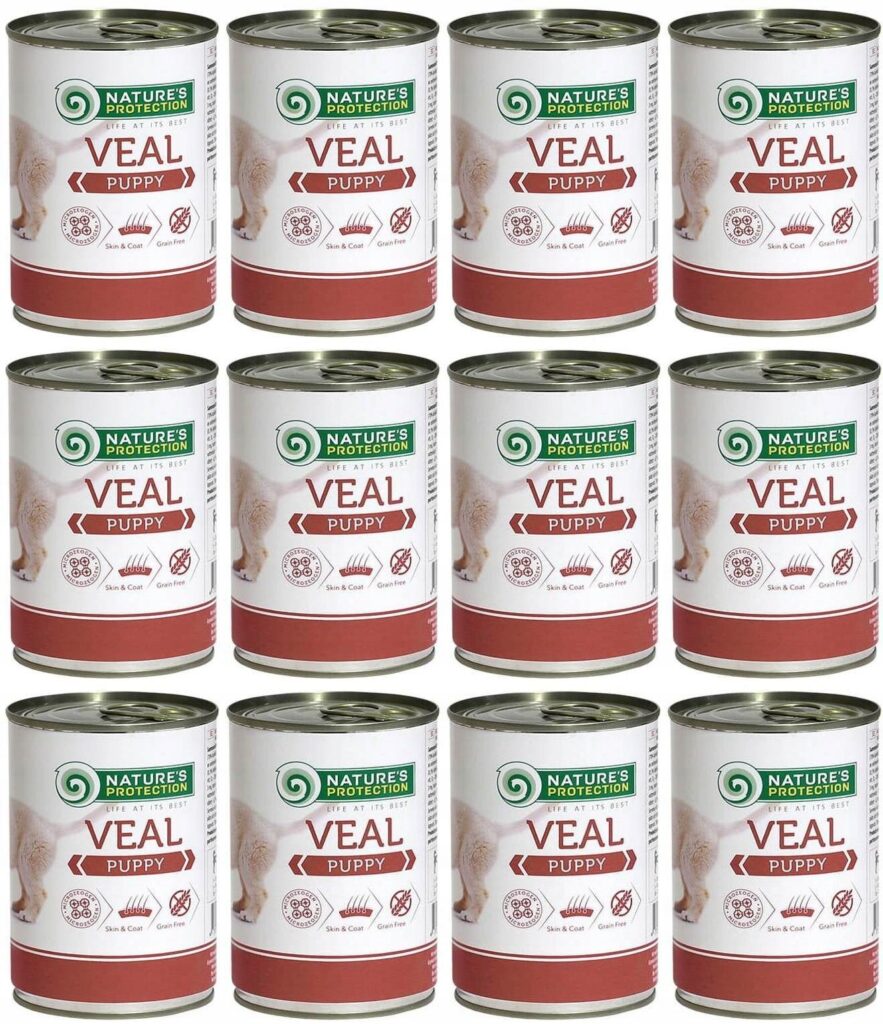Nature's Protection Puppy Cielęcina 12 x 400 g