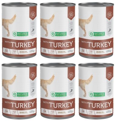 Nature's Protection Sensitive Turkey Indyk 6 x 400g