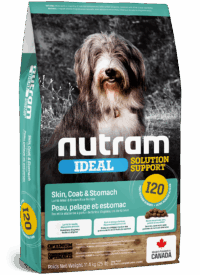 NUTRAM I20 Ideal Support Sensitive Skin, Coat Jagnięcina 11,4kg Psy dorosłe