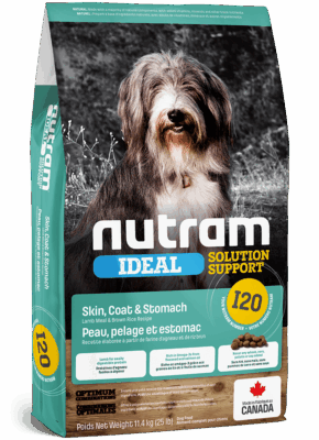 NUTRAM I20 Ideal Support Sensitive Skin, Coat Jagnięcina 11,4kg Psy dorosłe
