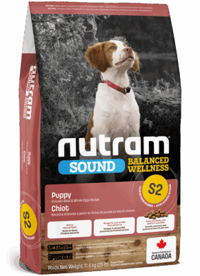 NUTRAM S2 Sound Puppy Kurczak 11,4kg karma sucha szczenięta i młode psy