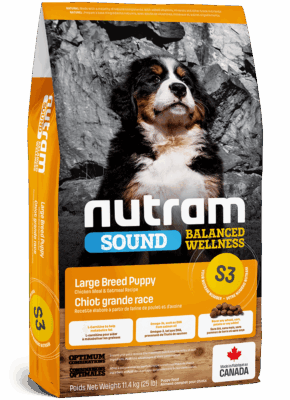 NUTRAM S3 Sound Puppy Large Breed 11,4kg Holistyczna Szczenięta rasy duże