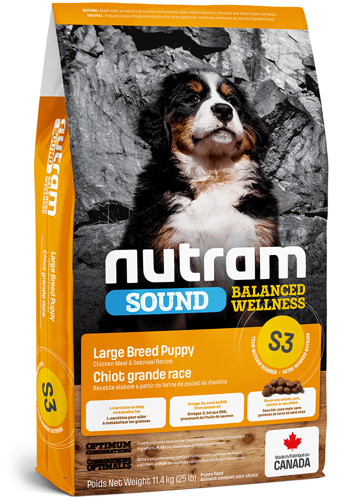 NUTRAM S3 Sound Puppy Large Breed 11,4kg Holistyczna Szczenięta rasy duże