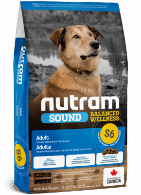 NUTRAM S6 Sound Adult Dog 11,4 kg Holistyczna karma sucha Pies dorosły