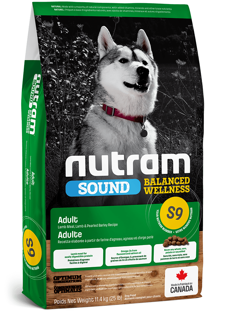 NUTRAM S9 Sound Adult Lamb 11,4 kg Holistyczna Jagnięcina Pies dorosły