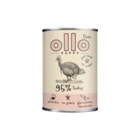 Ollo Puppy Pure Indyk karma mokra dla szczeniąt 850g monobiałkowa bez zbóż