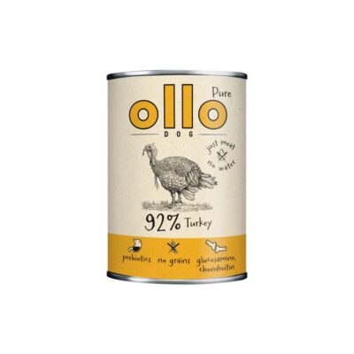 Ollo Pure Indyk – karma mokra dla psa 400g