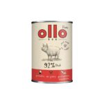 Ollo Pure Wieprzowina – karma mokra dla psa 850g monobiałkowa bezzbożowa