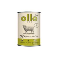 Ollo Pure Wołowina Zielone Żwacze karma mokra dla psa 850g monobiałkowa