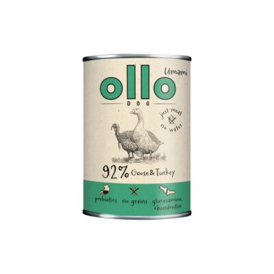 Ollo Umami Gęś i Indyk – karma mokra dla psa 400g