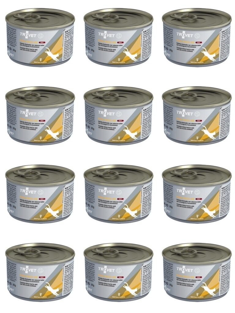 Trovet Cat ASD Urinary Struvite BEEF pusz. 12 x 100g -ukł. mocz. koty