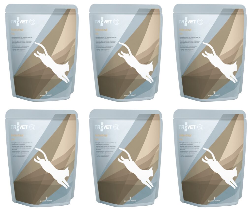 Trovet Cat FRD Intestinal HYPO 6 x 85g hydrolizat kurczak łosoś dla kotów