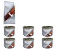 Trovet Cat Hepatic HLD  2,5kg + 6 x 200 g dieta Koty wątroba trzustka jelita