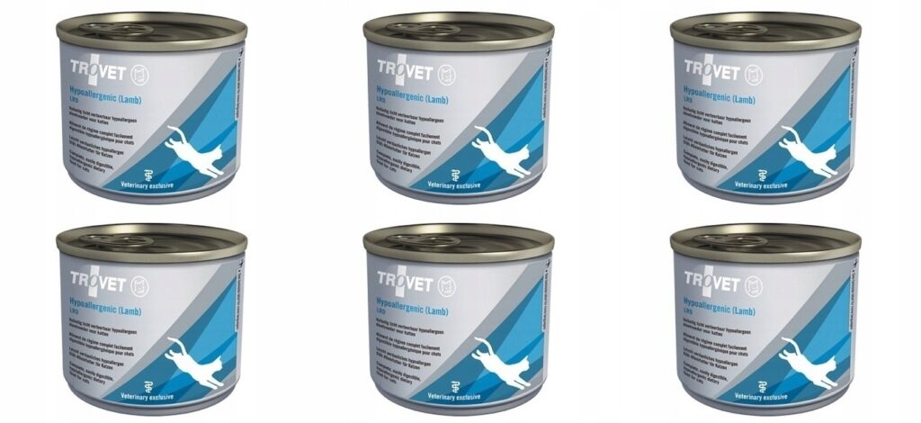 Trovet Cat LRD Hypoallergenic Lamb pusz. 6x200g - jagnięcina dla kotów