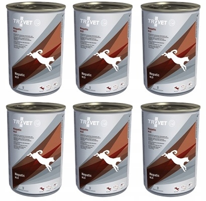 Trovet Dog HLD Hepatic puszki 6 x 400 g - wątrobowo jelitowa dla psów