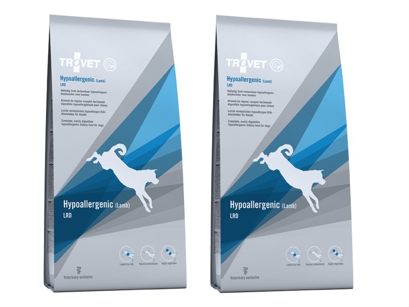Trovet Dog LRD Hypoallergenic Lamb 2 x 3 kg monobiałkowa dieta dla psów