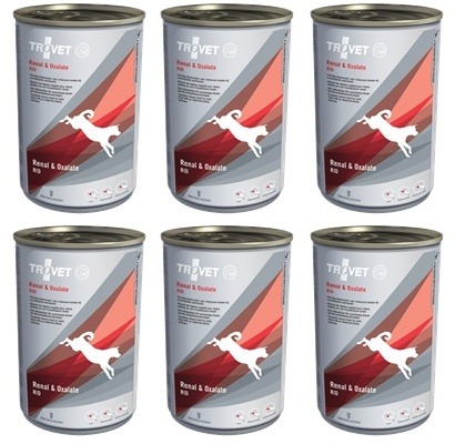 Trovet Dog RID Renal & Oxalate pusz. 6 x 400g - karma nerkowa dla psów