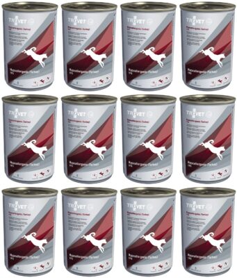 Trovet Dog TPD Hypoallergenic Turkey 12x400g -indyk dla psów