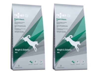 Trovet Dog WRD Weight & Diabetic 2 x 3 kg  -nadwaga cukrzyca psy