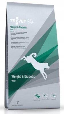 Trovet Dog WRD Weight & Diabetic 3 kg - nadwaga cukrzyca psy