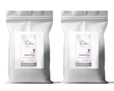 VET EXPERT DERMATOSIS DOG LAMB&KRILL 2kg NA WAGE sucha karma weterynaryjna dla psa