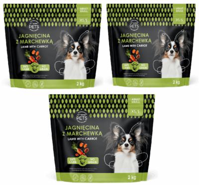 WOW!Pets Bez zbóż, Monobiałkowa Jagnięcina 6kg Karma Pies dorosły rasa XS/S