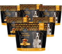 WOW!Pets Bez zbóż, Monobiałkowa Kaczka 10 kg Karma Pies dorosły rasa M/L