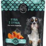 WOW!Pets Bez zbóż, Monobiałkowa Ryba 150g Trenerki Pies dorosły rasa XS/S